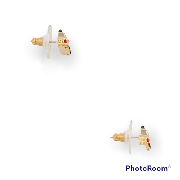 Kate Spade Taxi stud earrings yellow - Picture 3 of 5